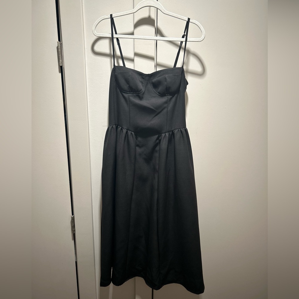 Black Midi Dress
